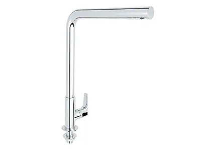 Single hole kitchen faucet