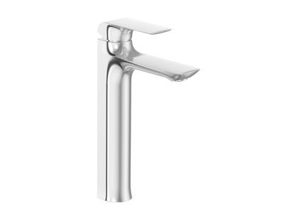 Dual handle bathroom faucets