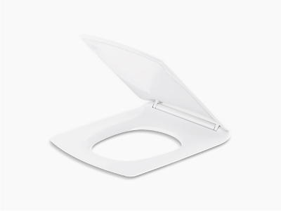 Slim toilet seat